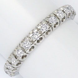 Foto 1 - Vollmemory Diamant-Ring Weißgold Voll Memory Goldring, S4089